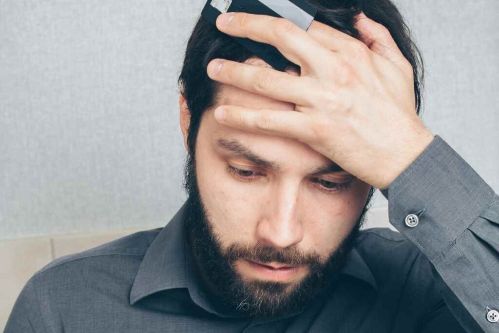Un uomo scioccato - prestiti.com