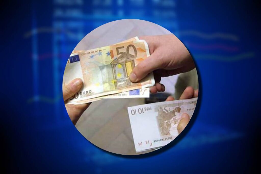 Passaggio di euro da una mano all'altra - prestiti.com